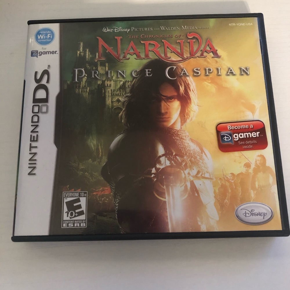 Narnia prince caspian Nintendo DS game